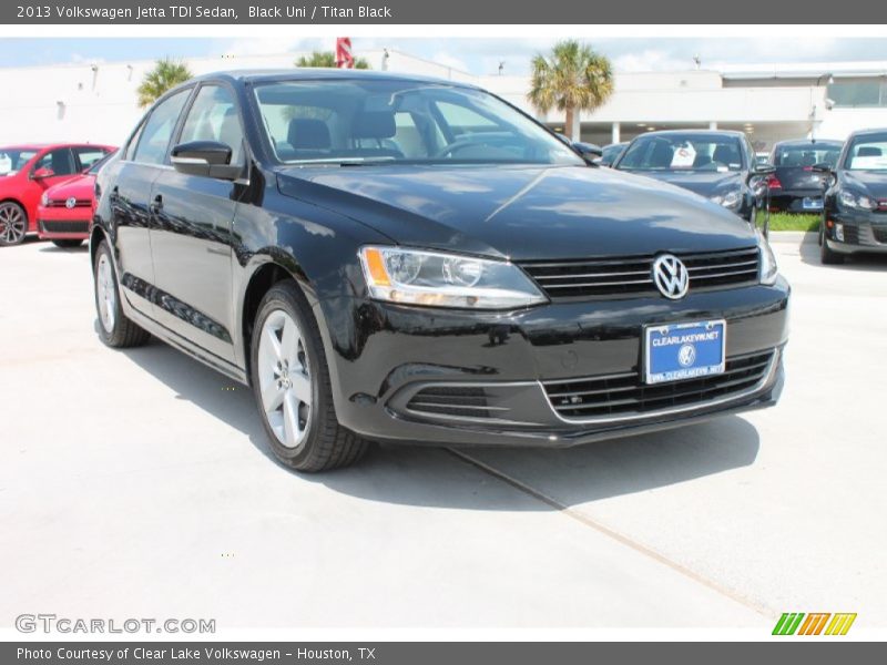 Black Uni / Titan Black 2013 Volkswagen Jetta TDI Sedan