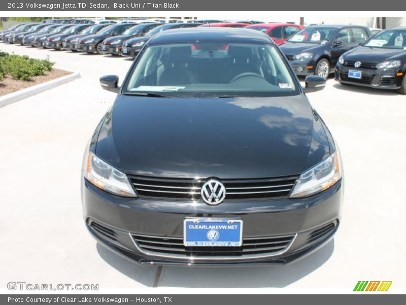 Black Uni / Titan Black 2013 Volkswagen Jetta TDI Sedan