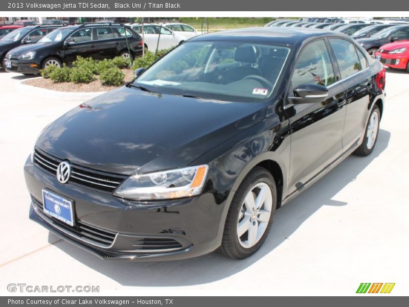 Black Uni / Titan Black 2013 Volkswagen Jetta TDI Sedan