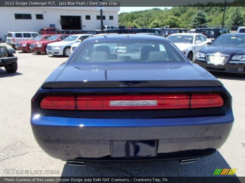 Jazz Blue Pearl / Dark Slate Gray 2013 Dodge Challenger R/T