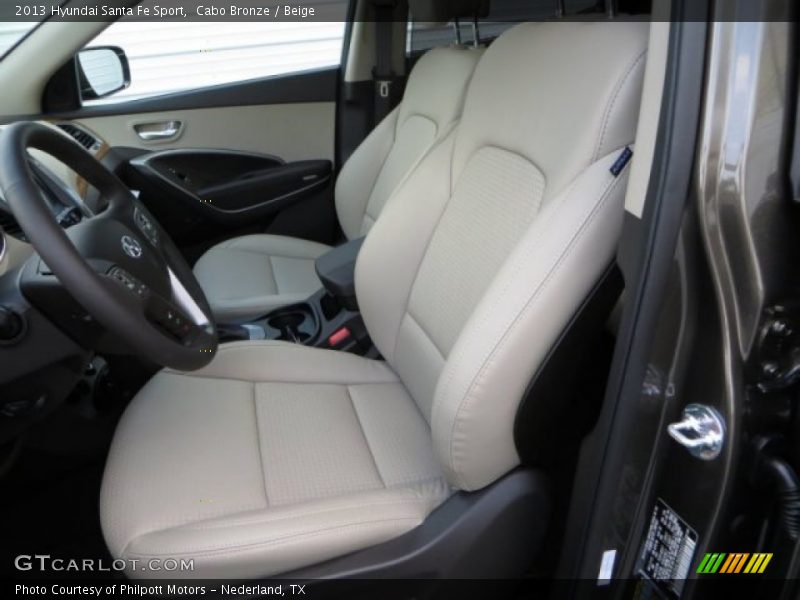 Cabo Bronze / Beige 2013 Hyundai Santa Fe Sport