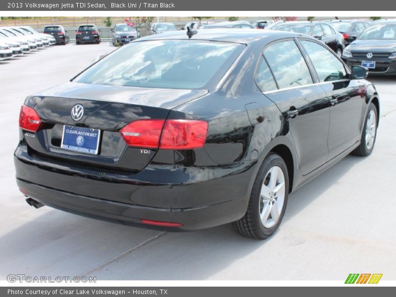 Black Uni / Titan Black 2013 Volkswagen Jetta TDI Sedan
