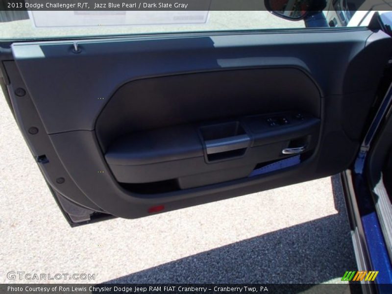 Jazz Blue Pearl / Dark Slate Gray 2013 Dodge Challenger R/T