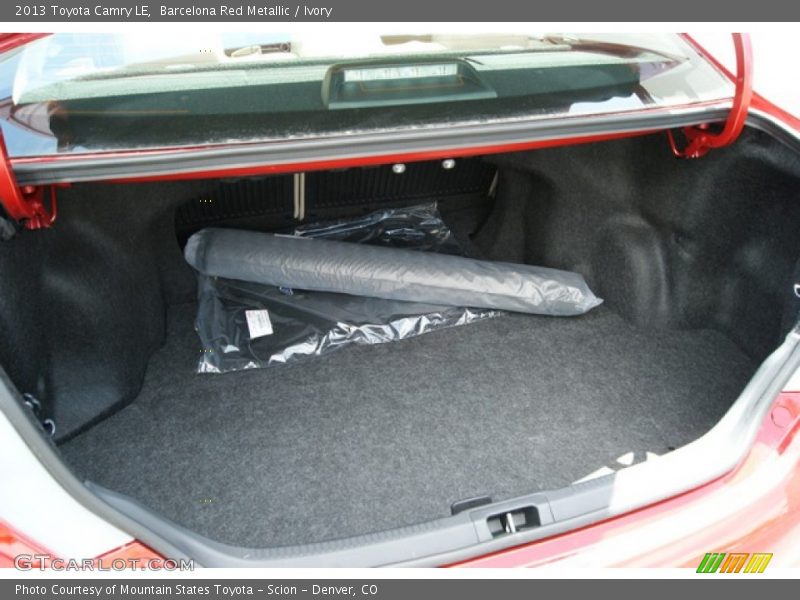 Barcelona Red Metallic / Ivory 2013 Toyota Camry LE