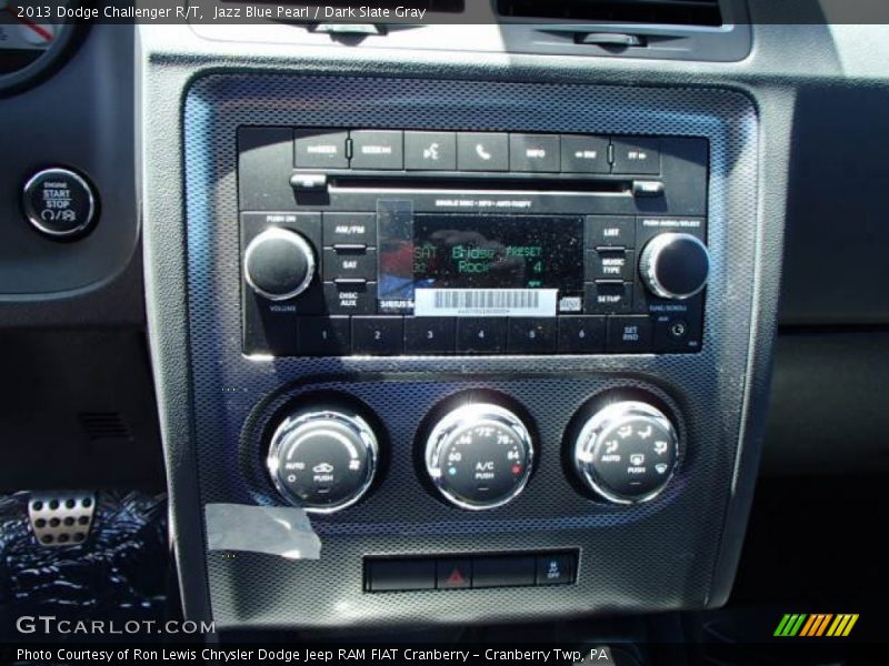 Jazz Blue Pearl / Dark Slate Gray 2013 Dodge Challenger R/T