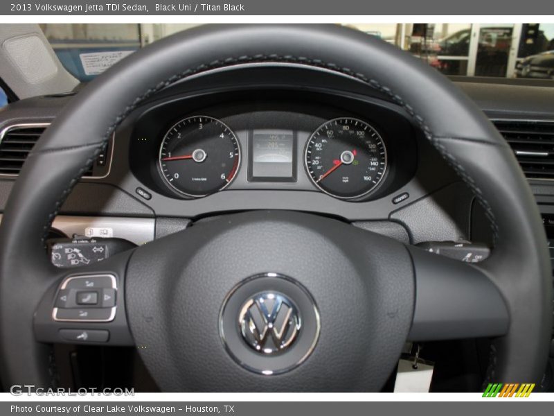 Black Uni / Titan Black 2013 Volkswagen Jetta TDI Sedan