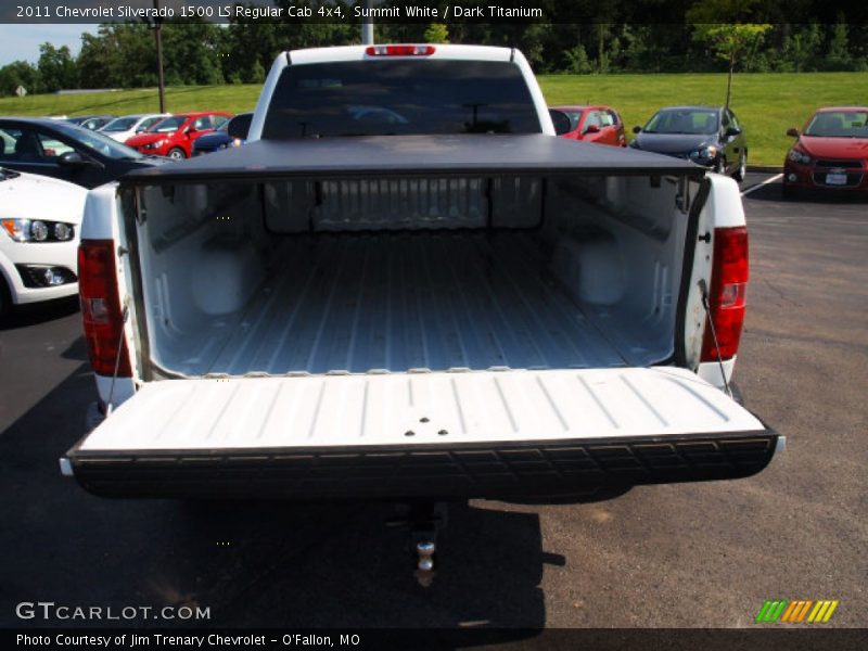 Summit White / Dark Titanium 2011 Chevrolet Silverado 1500 LS Regular Cab 4x4