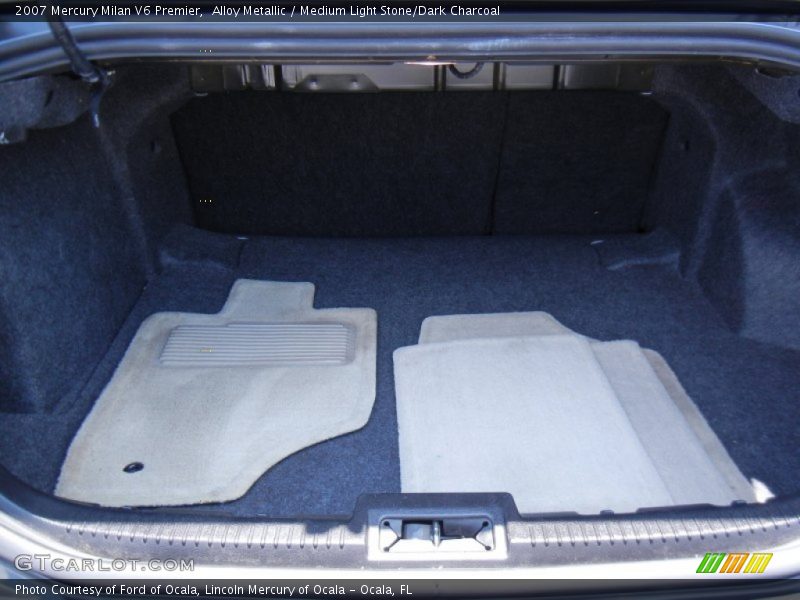 Alloy Metallic / Medium Light Stone/Dark Charcoal 2007 Mercury Milan V6 Premier