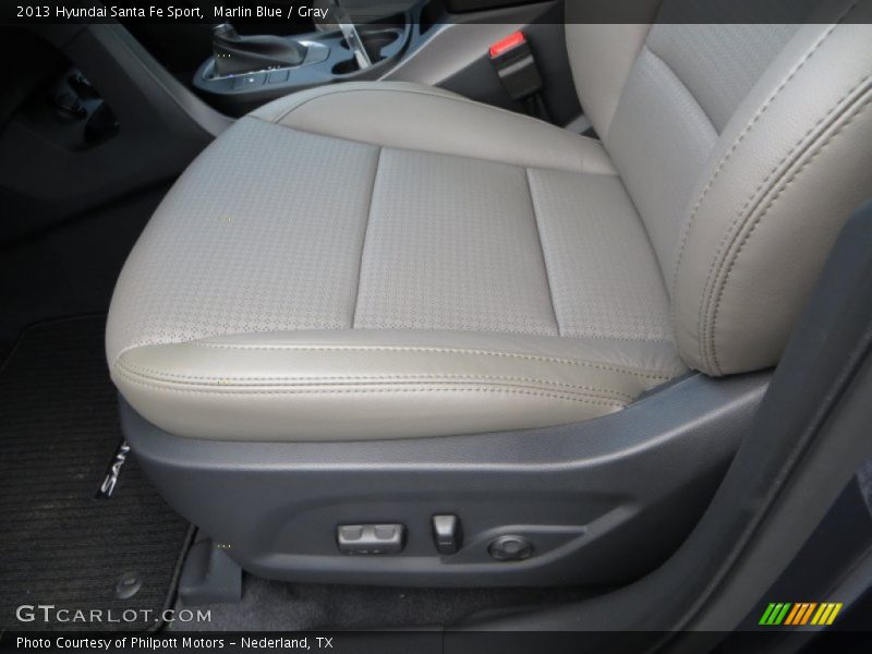 Marlin Blue / Gray 2013 Hyundai Santa Fe Sport