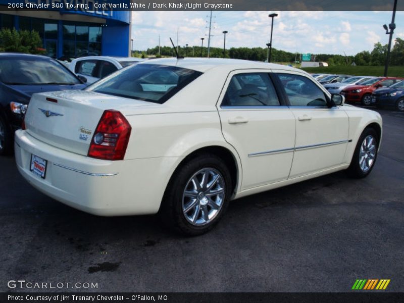 Cool Vanilla White / Dark Khaki/Light Graystone 2008 Chrysler 300 Touring