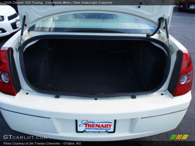 Cool Vanilla White / Dark Khaki/Light Graystone 2008 Chrysler 300 Touring