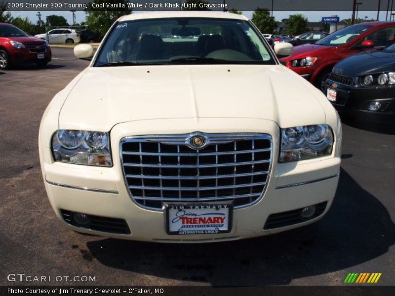 Cool Vanilla White / Dark Khaki/Light Graystone 2008 Chrysler 300 Touring