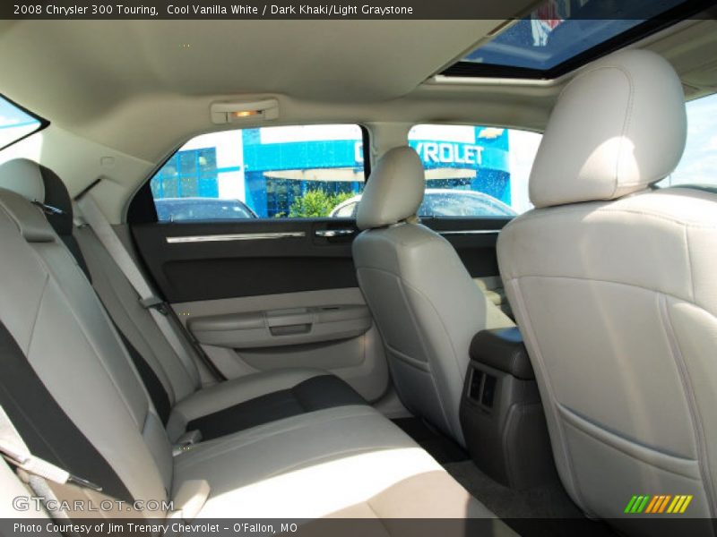Cool Vanilla White / Dark Khaki/Light Graystone 2008 Chrysler 300 Touring