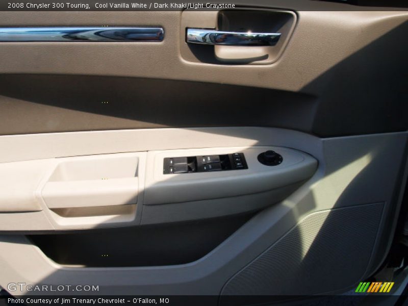 Cool Vanilla White / Dark Khaki/Light Graystone 2008 Chrysler 300 Touring
