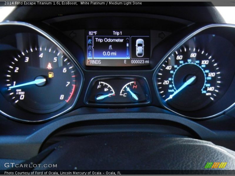  2014 Escape Titanium 1.6L EcoBoost Titanium 1.6L EcoBoost Gauges