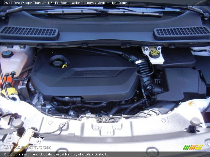  2014 Escape Titanium 1.6L EcoBoost Engine - 1.6 Liter GTDI Turbocharged DOHC 16-Valve Ti-VCT EcoBoost 4 Cylinder