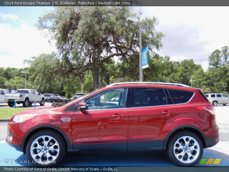  2014 Escape Titanium 1.6L EcoBoost Ruby Red