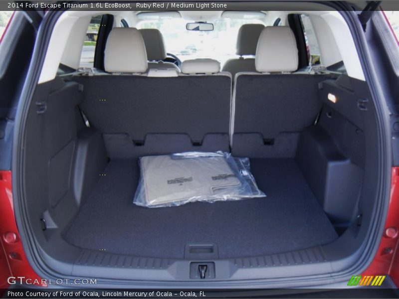  2014 Escape Titanium 1.6L EcoBoost Trunk
