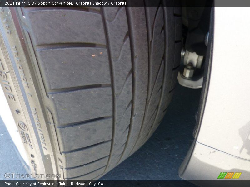 Graphite Shadow / Graphite 2011 Infiniti G 37 S Sport Convertible