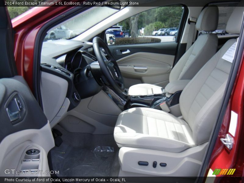 Front Seat of 2014 Escape Titanium 1.6L EcoBoost