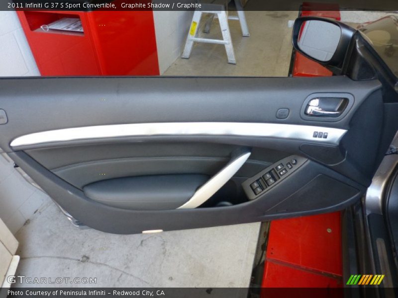 Graphite Shadow / Graphite 2011 Infiniti G 37 S Sport Convertible