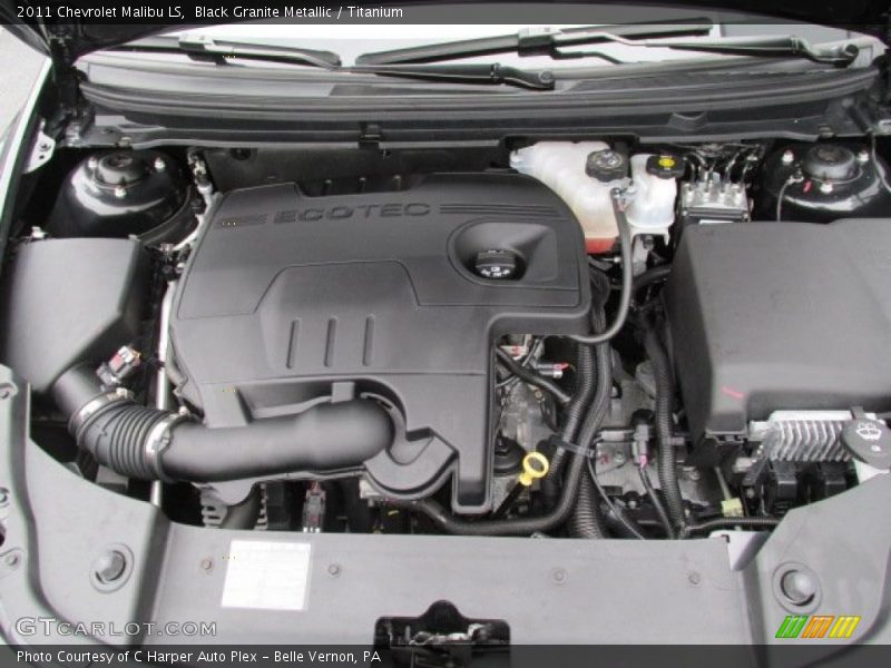 Black Granite Metallic / Titanium 2011 Chevrolet Malibu LS