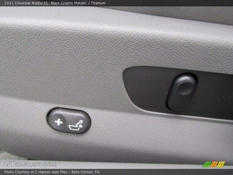 Black Granite Metallic / Titanium 2011 Chevrolet Malibu LS