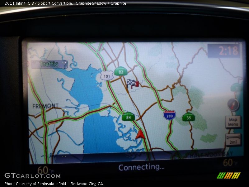 Graphite Shadow / Graphite 2011 Infiniti G 37 S Sport Convertible