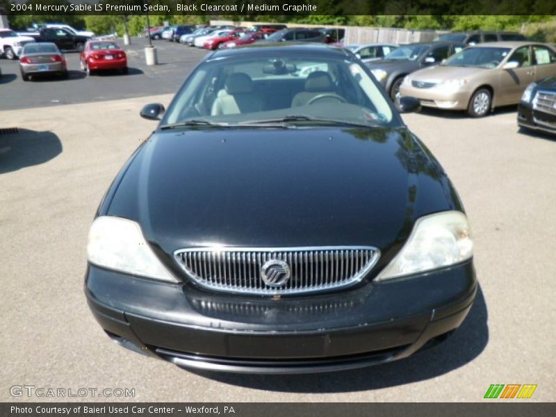 Black Clearcoat / Medium Graphite 2004 Mercury Sable LS Premium Sedan