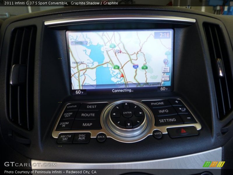 Graphite Shadow / Graphite 2011 Infiniti G 37 S Sport Convertible
