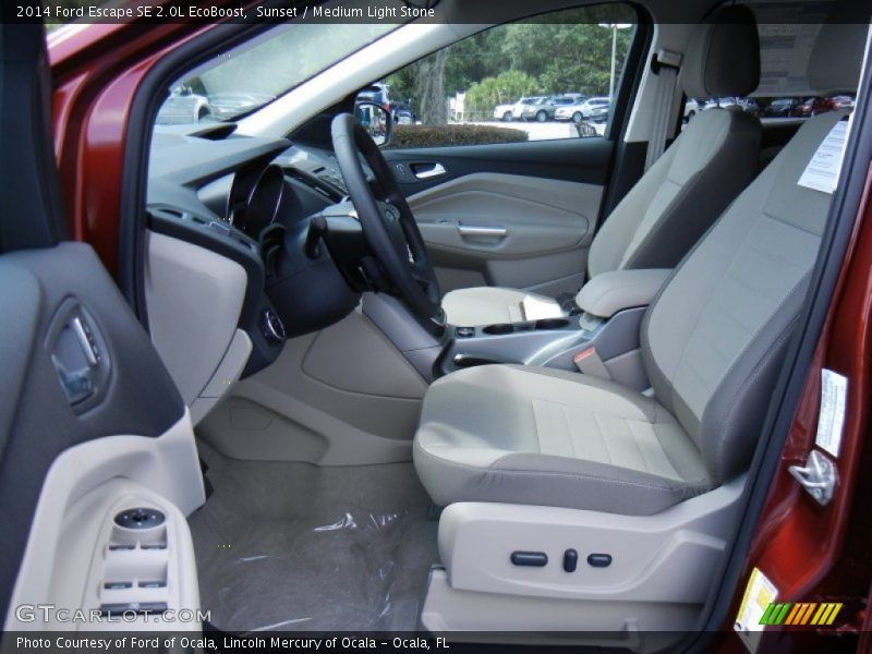 Front Seat of 2014 Escape SE 2.0L EcoBoost