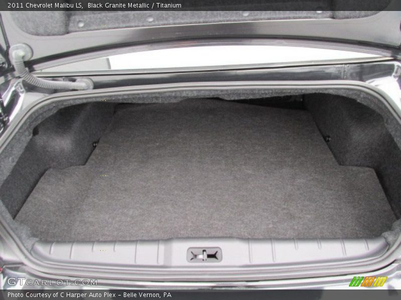 Black Granite Metallic / Titanium 2011 Chevrolet Malibu LS