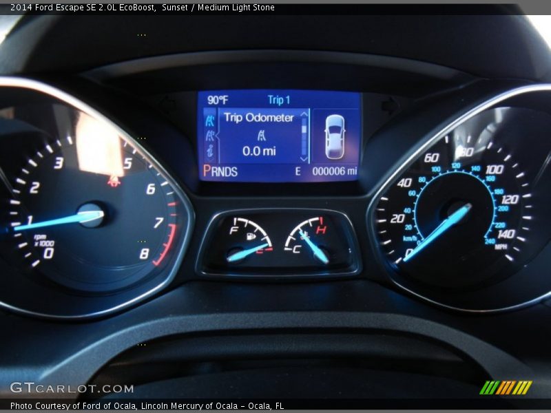  2014 Escape SE 2.0L EcoBoost SE 2.0L EcoBoost Gauges