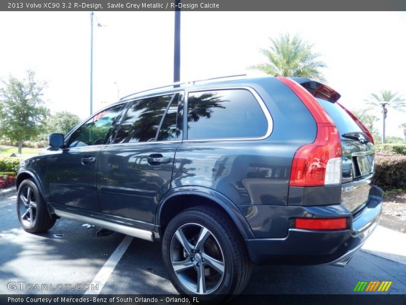 Savile Grey Metallic / R-Design Calcite 2013 Volvo XC90 3.2 R-Design