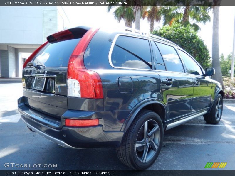 Savile Grey Metallic / R-Design Calcite 2013 Volvo XC90 3.2 R-Design