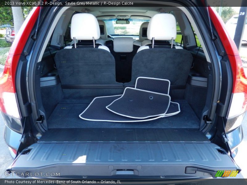 Savile Grey Metallic / R-Design Calcite 2013 Volvo XC90 3.2 R-Design