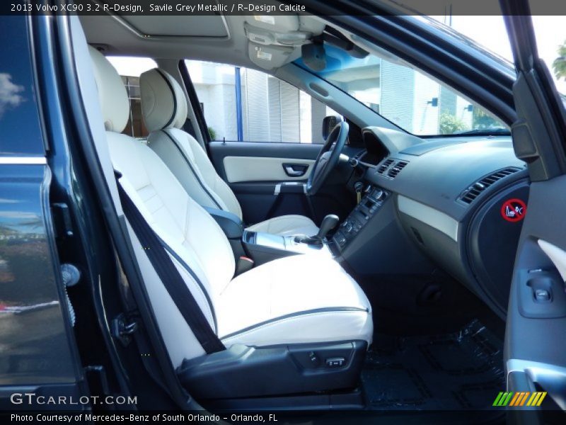 Savile Grey Metallic / R-Design Calcite 2013 Volvo XC90 3.2 R-Design