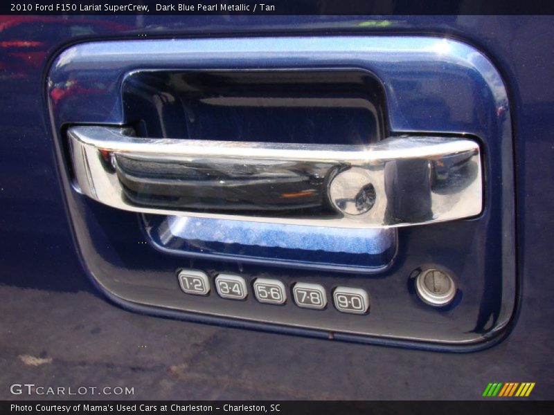 Dark Blue Pearl Metallic / Tan 2010 Ford F150 Lariat SuperCrew