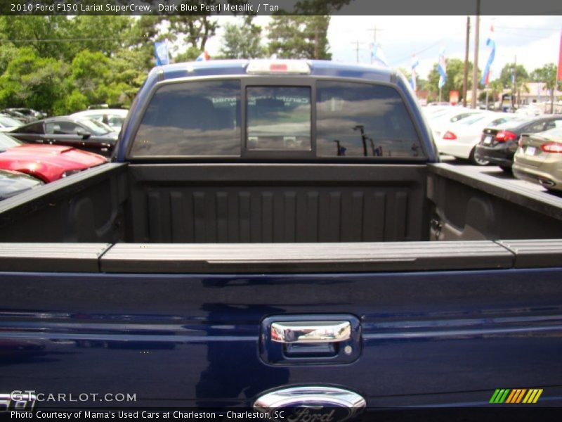 Dark Blue Pearl Metallic / Tan 2010 Ford F150 Lariat SuperCrew