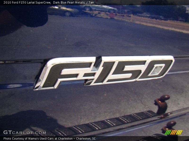 Dark Blue Pearl Metallic / Tan 2010 Ford F150 Lariat SuperCrew