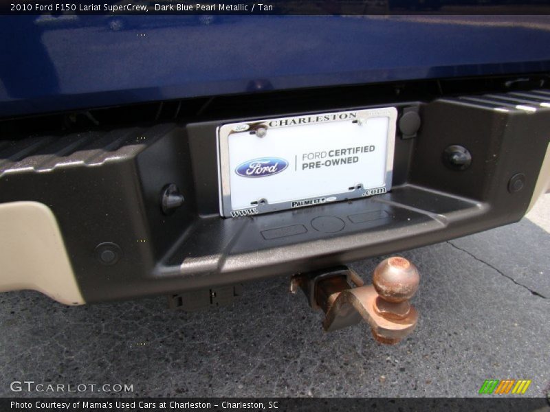 Dark Blue Pearl Metallic / Tan 2010 Ford F150 Lariat SuperCrew