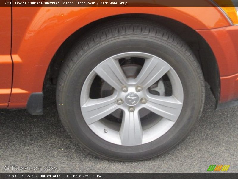 Mango Tango Pearl / Dark Slate Gray 2011 Dodge Caliber Mainstreet