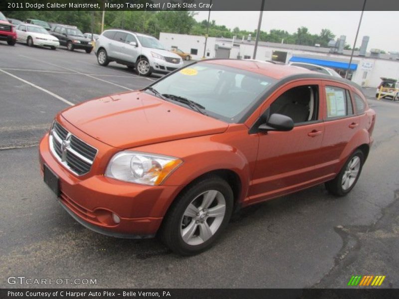 Mango Tango Pearl / Dark Slate Gray 2011 Dodge Caliber Mainstreet