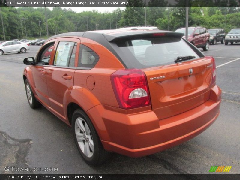 Mango Tango Pearl / Dark Slate Gray 2011 Dodge Caliber Mainstreet