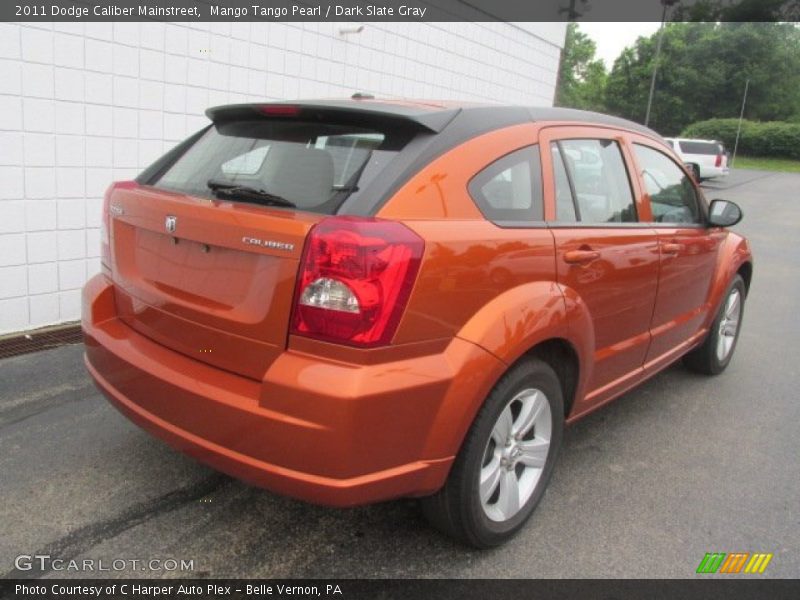 Mango Tango Pearl / Dark Slate Gray 2011 Dodge Caliber Mainstreet