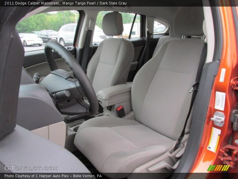 Mango Tango Pearl / Dark Slate Gray 2011 Dodge Caliber Mainstreet