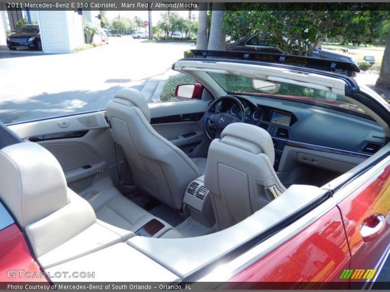 Mars Red / Almond/Mocha 2011 Mercedes-Benz E 350 Cabriolet