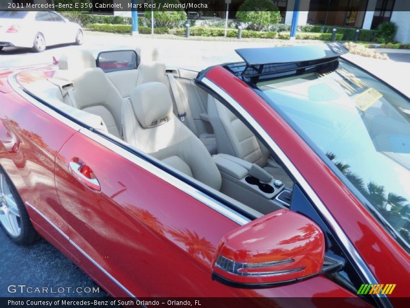 Mars Red / Almond/Mocha 2011 Mercedes-Benz E 350 Cabriolet