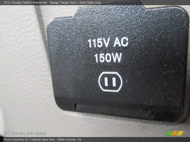 Mango Tango Pearl / Dark Slate Gray 2011 Dodge Caliber Mainstreet