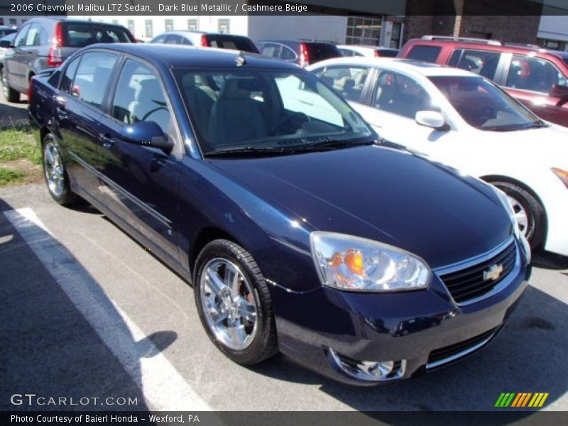 Dark Blue Metallic / Cashmere Beige 2006 Chevrolet Malibu LTZ Sedan